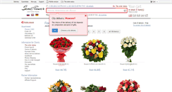 Desktop Screenshot of market-flowers.com